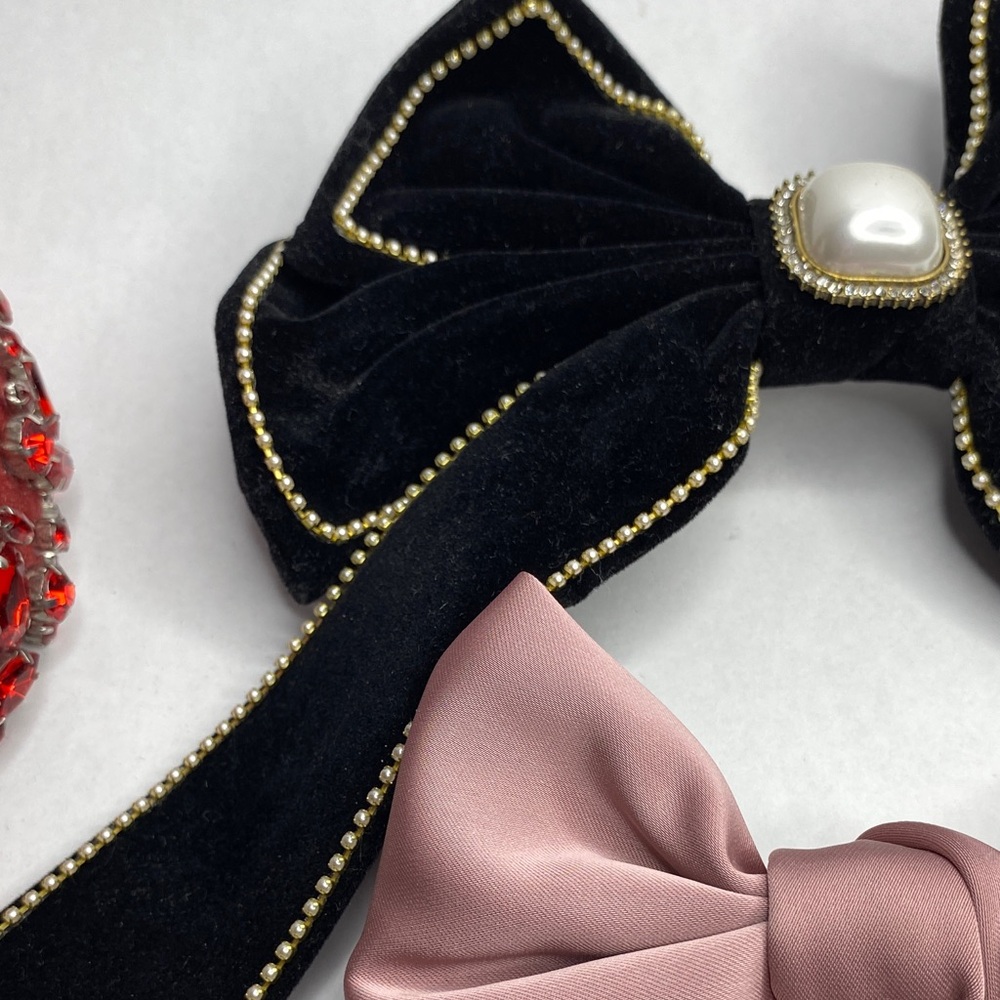 Bundle Hair Accessories Set with Bows and Headband - Picture 4 of 12